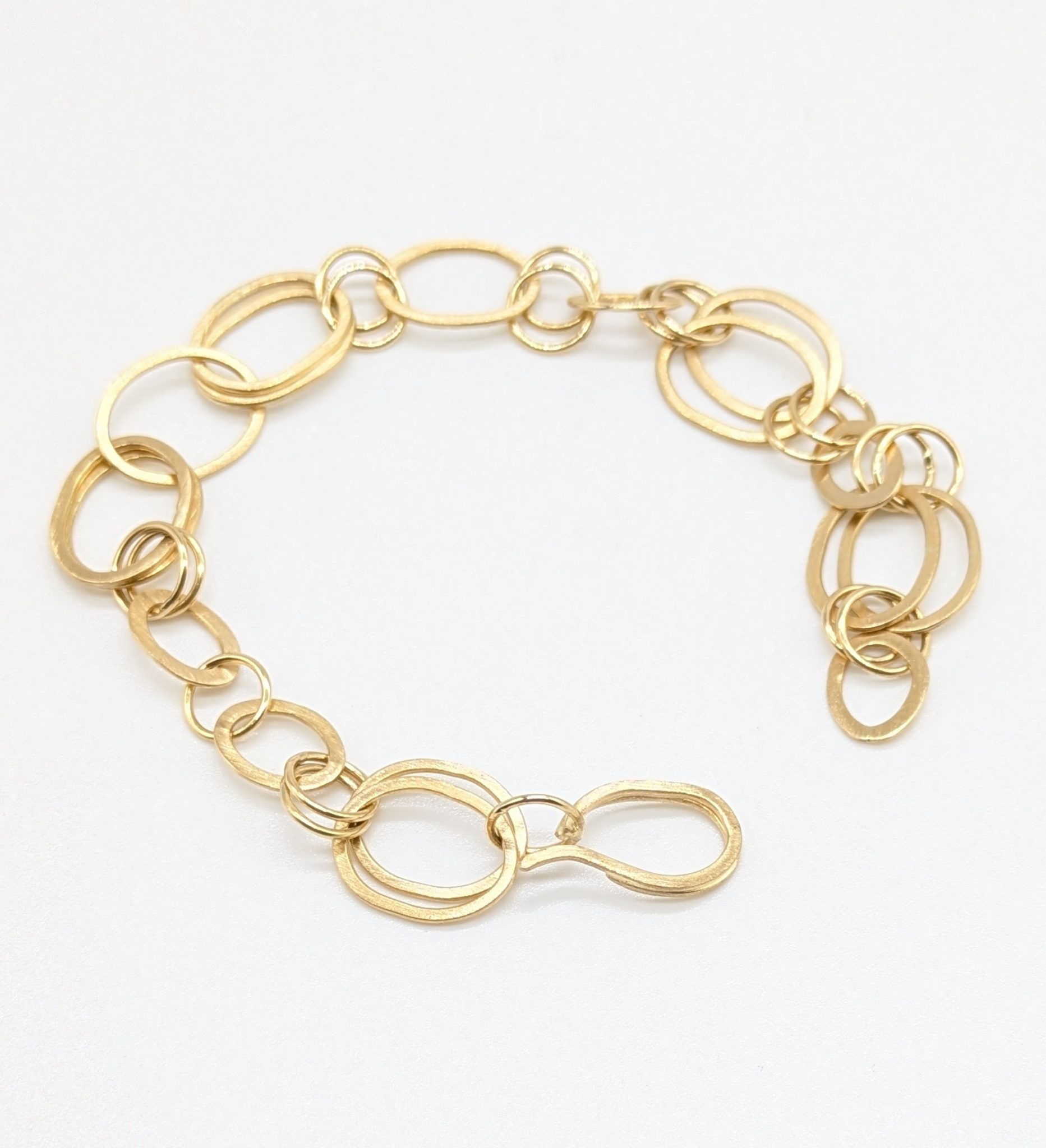Foto von Ösen-Armband aus 750 Gelbgold