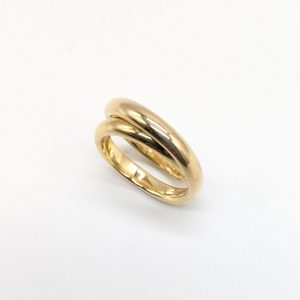 Foto von Wickelring in 750 Gelbgold
